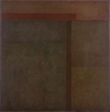 Dreigesicht, 1989 170 x 170 cm Öl auf Leinwand 
