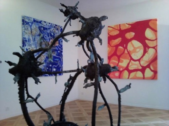 Contemporary sculptures exhibition photo